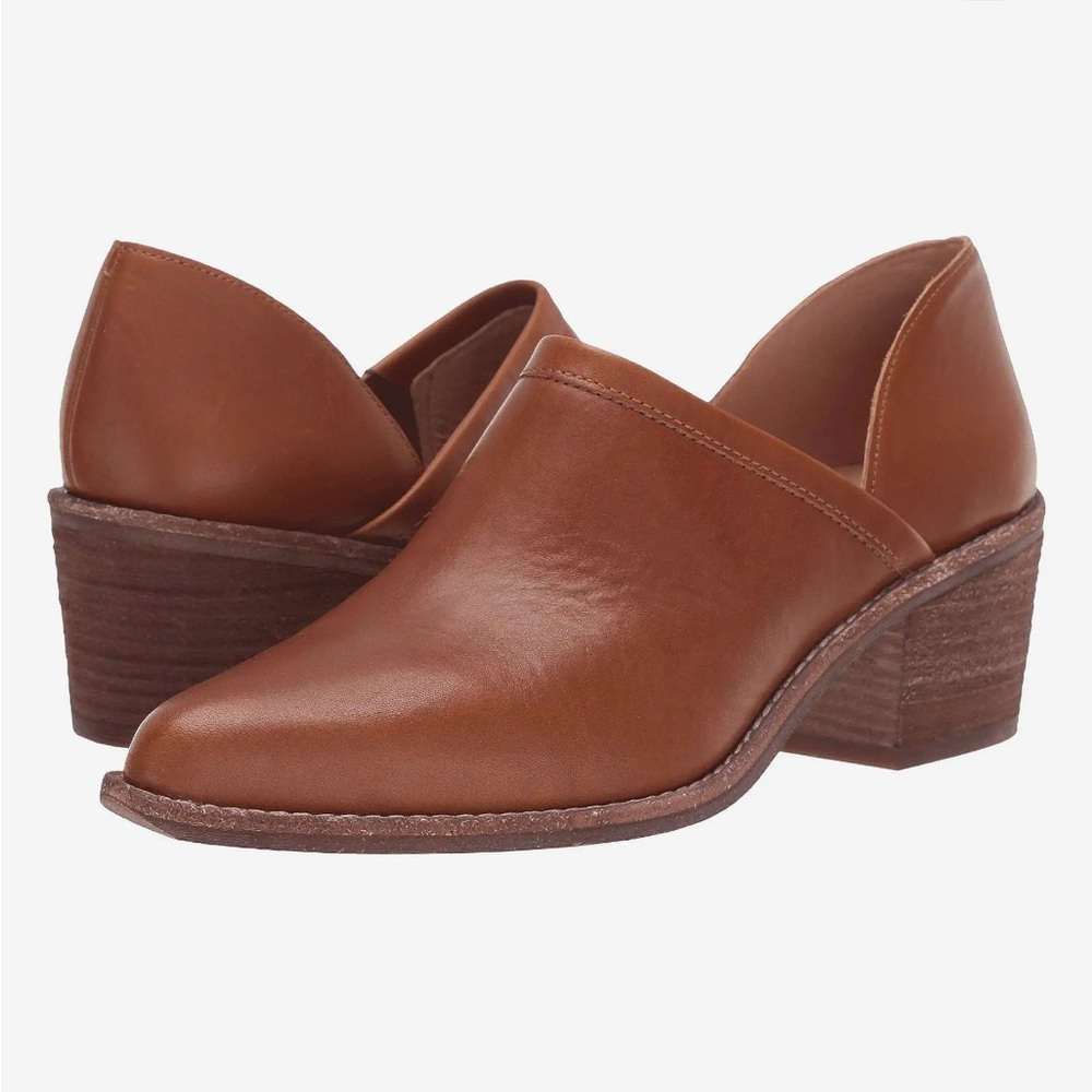 Madewell Brady Lowcut Bootie size 6 in English Saddle color EUC